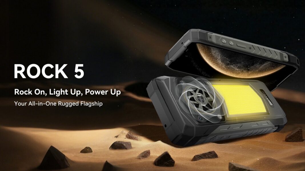 Blackview ROCK 5: Rugged Flagship with 348LM Camping Light and 5W Hi-Fi Loud Speaker