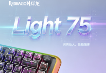 Redragon Light 75 Pro Keyboard Hits Market