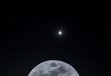 Rare Celestial Alignment: Earth’s Moon Passes in Front of Jupiter, Revealing its Moons