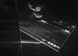 Rosetta Spacecraft Captures ‘Selfie’ with Comet 67P in Stunning 2014 Image