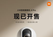Xiaomi Smart Camera 4 Pro: 4K, WeChat Calls, Just $329