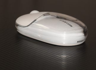 Canyon OnClick 24: A Symmetrical Wireless Mouse with Dual Connectivity and a Translucent Design