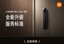 Xiaomi Smart Door Lock 5 Max Series Gets 5-Year Warranty