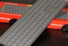 Canyon HKB-W11: A Comfortable, Versatile Wireless Keyboard with RGB Lighting