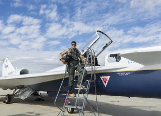 NASA’s X-59 Quiet Supersonic Jet Takes Flight with Test Pilot