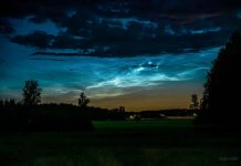 Ethereal ‘Night-Shining’ Clouds Illuminate Swedish Skies
