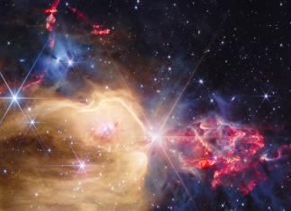 Webb Telescope Unveils Stellar Nursery’s Chaotic Birth Pangs