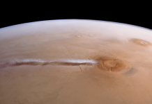 Mars’s Mysterious Elongated Cloud Hints at Exotic Atmospheric Physics