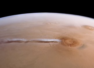 Mars’s Mysterious ‘Elongated Cloud’ Could Be Driven by Exotic Physics, Scientists Suggest