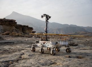 Mars Rover ‘Charlie’ Hones Skills in Spanish Desert for 2030 ExoMars Mission